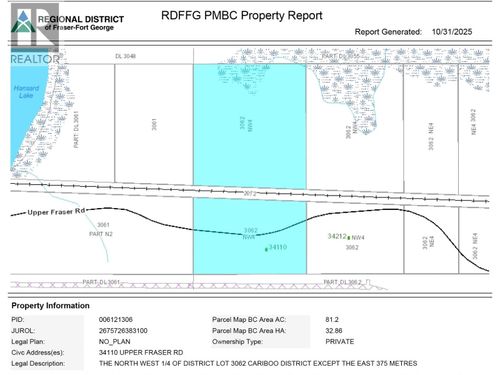 34110 Upper Fraser Rd, Willow River, BC, V0J3C0 | Card Image