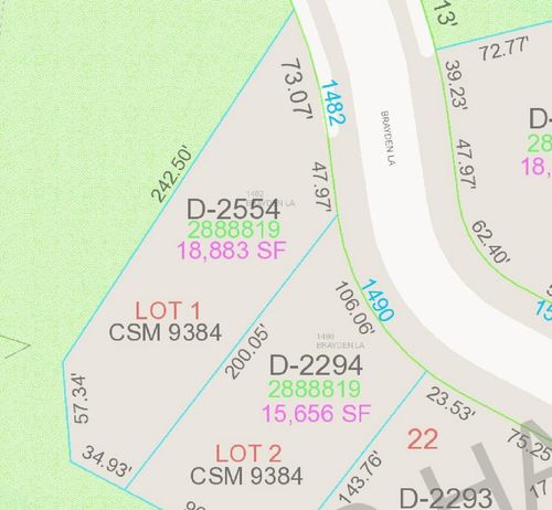 1482 Brayden Lane, LEDGEVIEW, WI, 54115 | Card Image