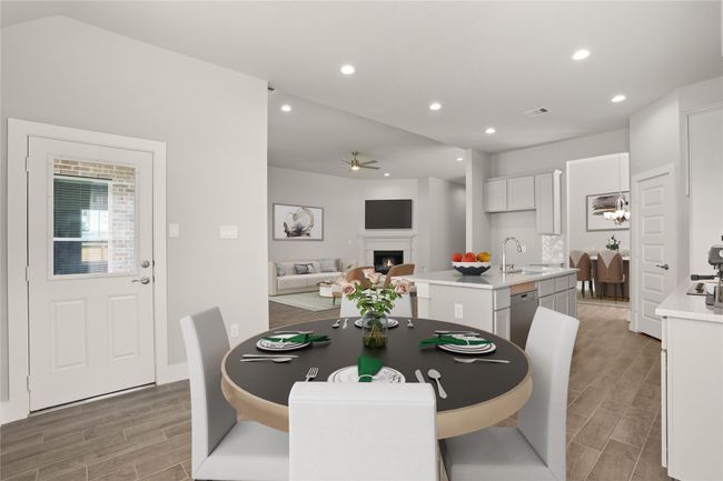 This photo is for illustrative purposes only and is not to be considered an exact replica of the finished home. Rendering does not match the finished product in terms of features, colors, landscaping, etc. Pricing, specifications, square footage and materials are subject to change at any time and without notice. | Image 11