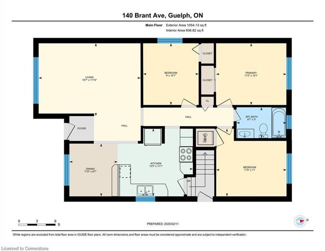 140 Brant Ave, House other with 5 bedrooms, 2 bathrooms and 4 parking in Guelph ON | Image 50