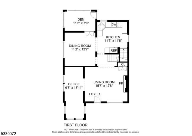 1814 Orchard Ter, House other with 3 bedrooms, 1 bathrooms and null parking in Linden NJ | Image 19