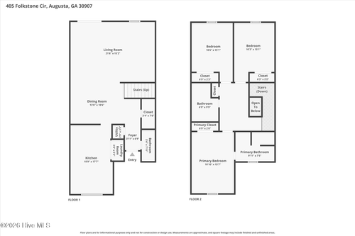 405 Folkstone Cir, Augusta, GA, 30907-3784 | Card Image