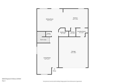 8338 W Kingman St, Tolleson, AZ, 85353-3648 | Card Image