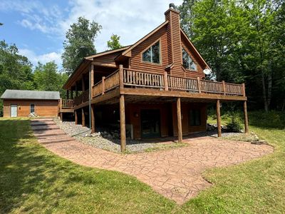 5986N Rice Lake Rd, House other with 4 bedrooms, 3 bathrooms and 2 parking in Mercer WI | Image 2