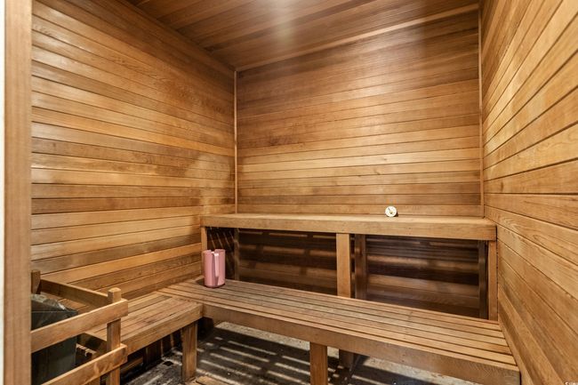 Sauna with wood walls and wooden ceiling | Image 23