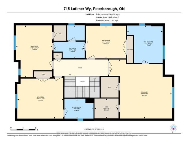 715 Latimer Way, House other with 4 bedrooms, 4 bathrooms and 2 parking in Peterborough ON | Image 39