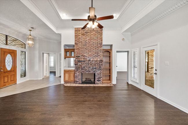 This Chicago brick fireplace is definitely a focal point. It gives the WOW factor. | Image 13