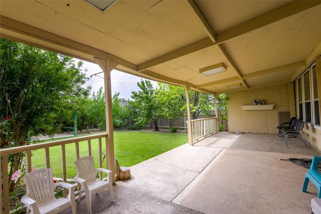 View of patio featuring fence | Image 19