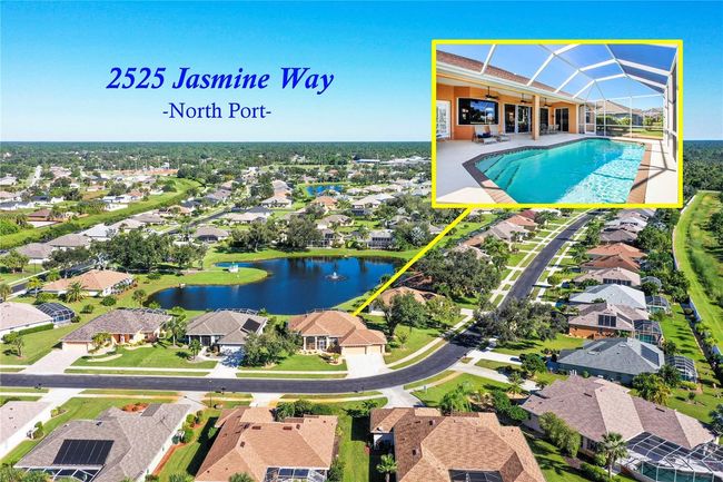 2525 Jasmine Way, House other with 3 bedrooms, 2 bathrooms and null parking in NORTH PORT FL | Image 19