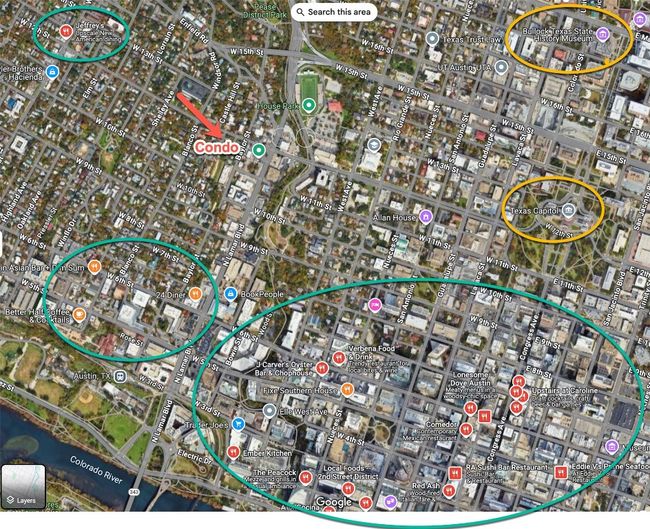 Aerial map of property and surrounding area | Image 4