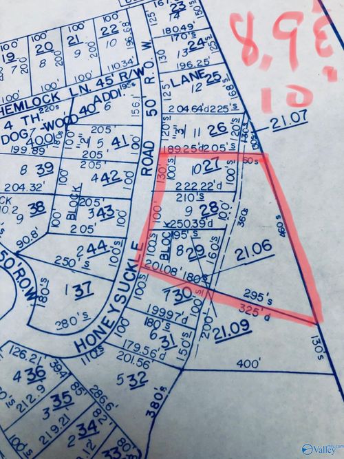 Lot 8 9 10 Honeysuckle Road, Houston, AL, 35572 | Card Image