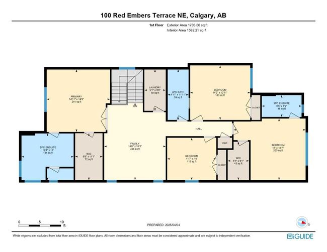 100 Red Embers Terrace Ne, House other with 5 bedrooms, 4 bathrooms and 5 parking in Calgary AB | Image 48