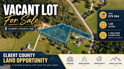 0 Welcome Church Rd, Elberton, GA, 30635 | Card Image