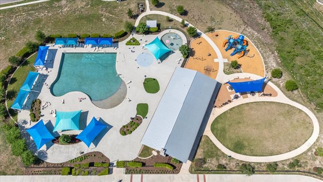 Aerial view of community pool and playground | Image 30