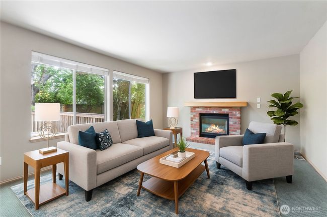 Family room, virtually staged. | Image 4
