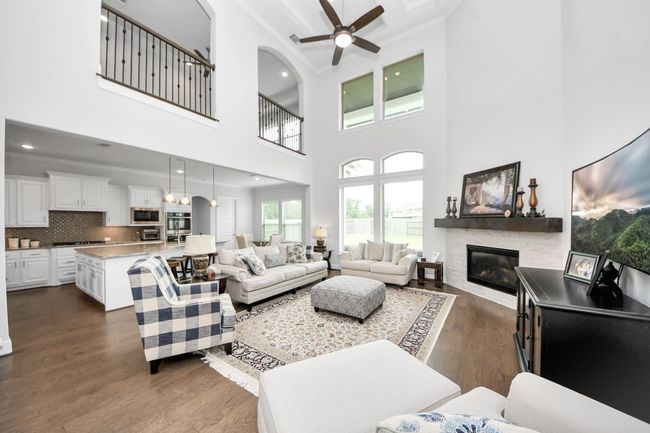 Open family room flows into the kitchen | Image 19