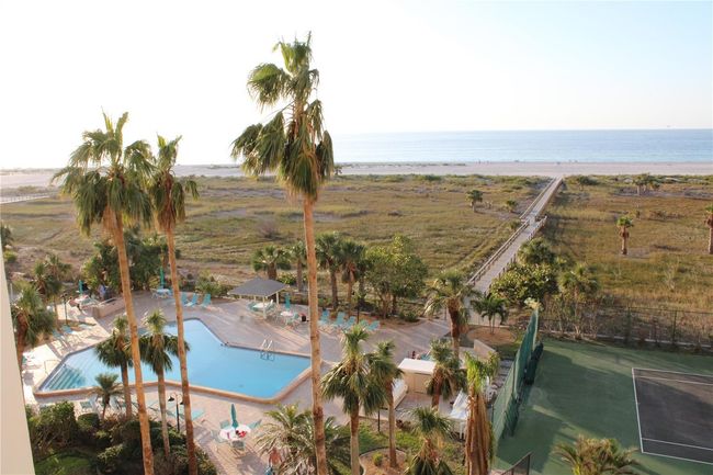 Balcony view pool beach | Image 49