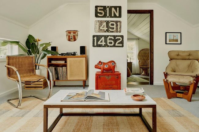 Living area featuring lofted ceiling, carpet floors, and healthy amount of natural light | Image 22