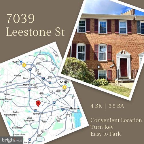 7039 Leestone St, SPRINGFIELD, VA, 22151-3518 | Card Image