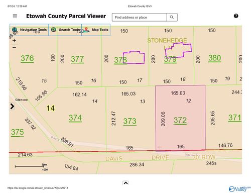 Lot 12 Davis Drive, Glencoe, AL, 35904 | Card Image