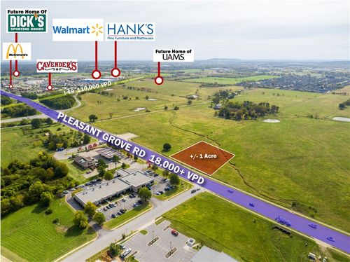 lot-6-1 W Pleasant Grove Road, Rogers, AR, 72756 | Card Image
