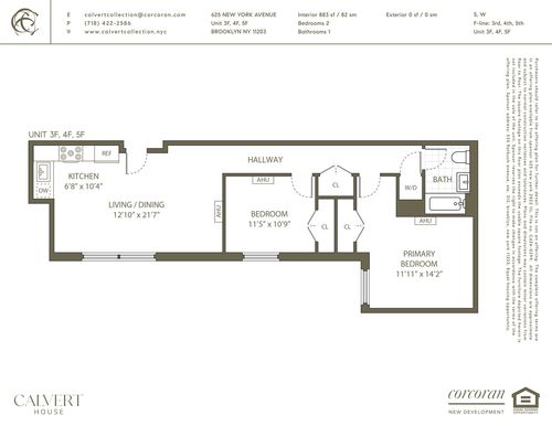 3f-625 New York Ave, Brooklyn, NY, 11203-7750 | Card Image