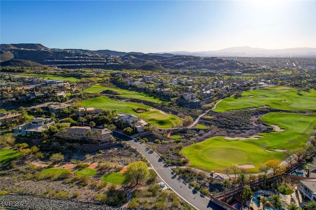 Aerial view featuring a residential view, a mountain view, and golf course view | Image 27