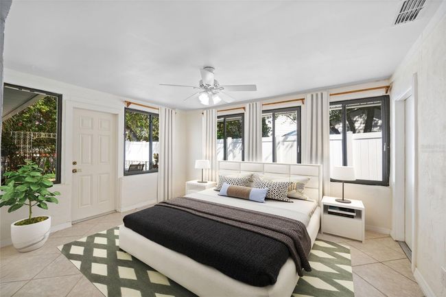 virtually staged flex room as an bedroom | Image 11