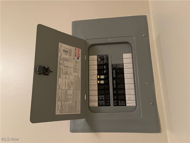 The Electric Panel is in a corner in the Basement | Image 28