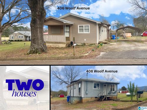 406 &amp; 408 Woolf Avenue, Piedmont, AL, 36272 | Card Image