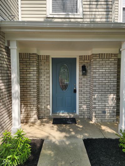 Beautiful Front Door with Glass Details | Image 3