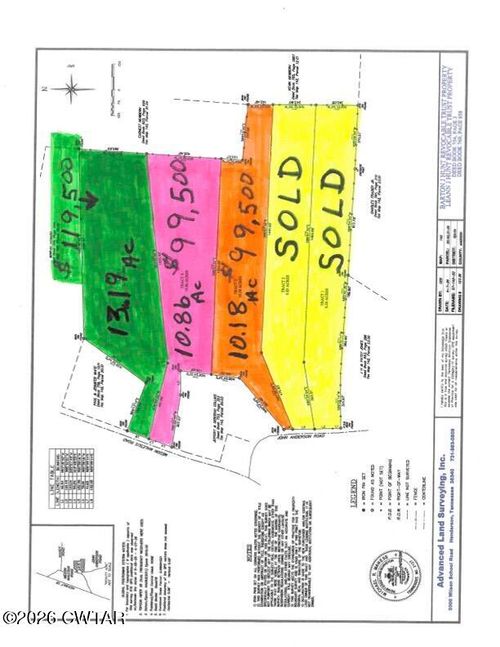 Tract 5 Medon Malesus Rd, Medon, TN, 38356-8904 | Card Image
