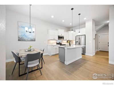 Contemporary Kitchen with With white Shaker Cabinets. | Image 3