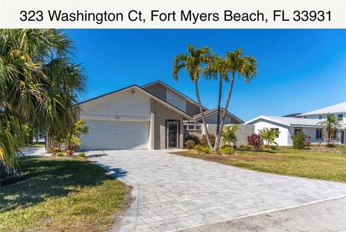 323 Washington Ct, FORT MYERS BEACH, FL, 33931-3735 | Card Image