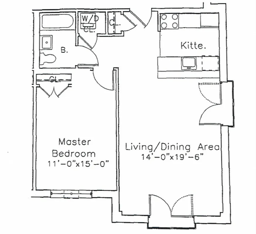 4c-299 Bedford Ave, Brooklyn, NY, 11211-4204 | Card Image