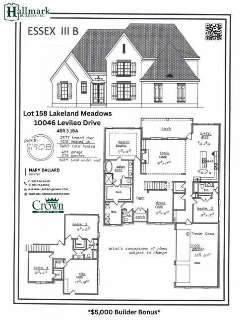 10046 Levileo Dr, Lakeland, TN, 38002 | Card Image