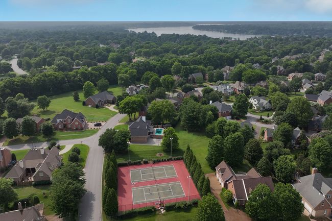 The neighborhood tennis/pickleball courts are at the front of the community and have lights for nighttime play. | Image 53