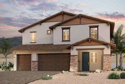 Plan 2924 - Craftsman Elevation ~ Rendering ~ | Image 1