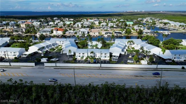 Aerial view featuring a water view | Image 22
