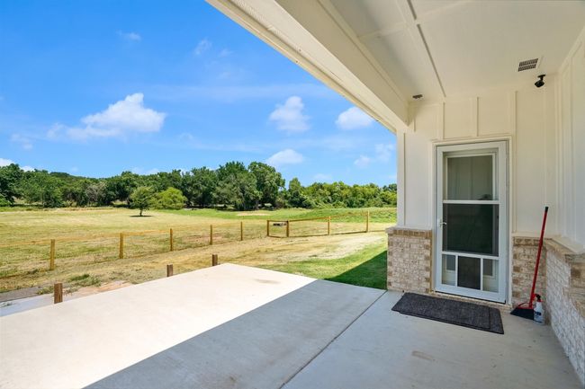 View of patio featuring a rural view | Image 35