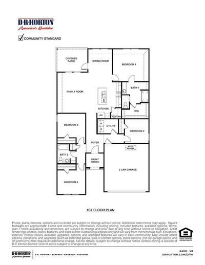 1449 Elm Forest Way, House other with 4 bedrooms, 2 bathrooms and null parking in Lancaster TX | Image 2