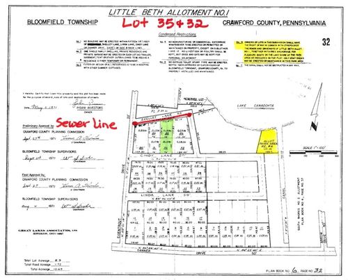 LOT 35, 32 Shelley Lane, Canadohta Lake, PA, 16438 | Card Image