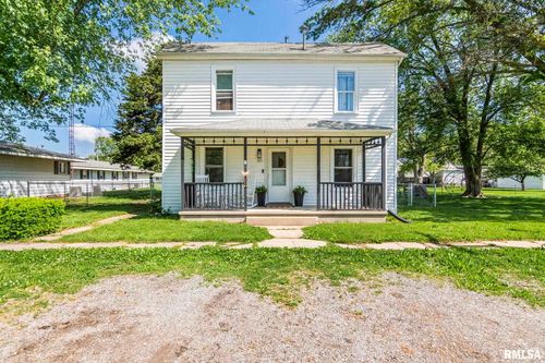 409 E 3rd St, Pleasant Plains, IL, 62677-3633 | Card Image