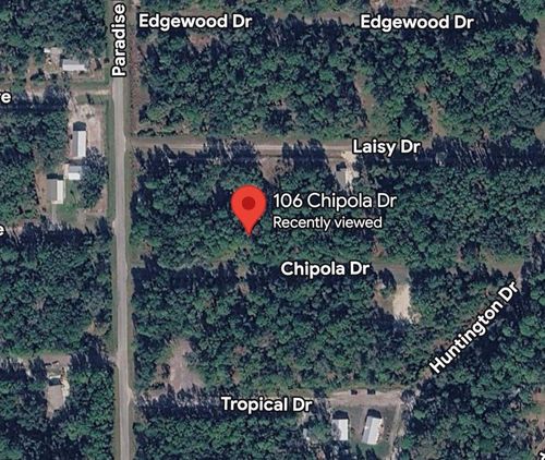106 Chipola Drive, Georgetown, FL, 32139 | Card Image