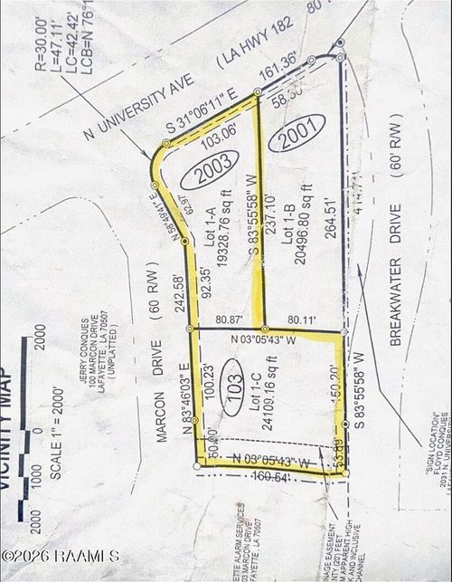 1a-1c-2003 N University Ave, Lafayette, LA, 70507-6327 | Card Image