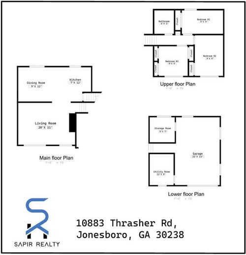 10883 Thrasher Road, Jonesboro, GA, 30238 | Card Image