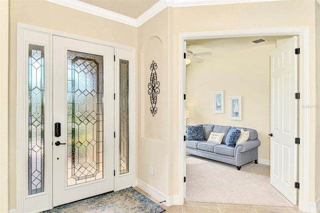 Leaded Glass Entry Door | Image 14