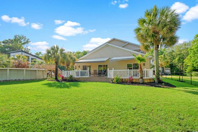 Back of property with a deck | Image 30