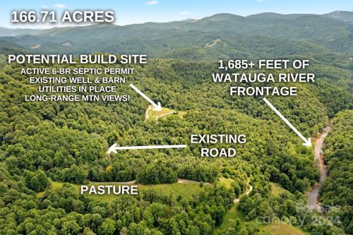 166+ Acres Lower Rush Branch Road, Sugar Grove, NC, 28679 | Card Image