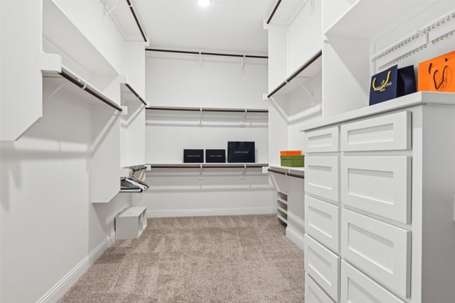 Walk in closet featuring carpet flooring | Image 18